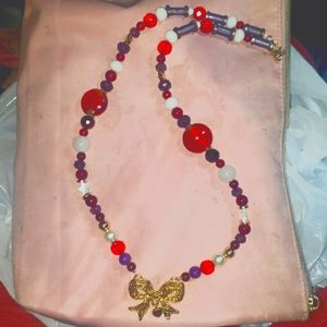 Sailor moons sailor Mars inspired necklace